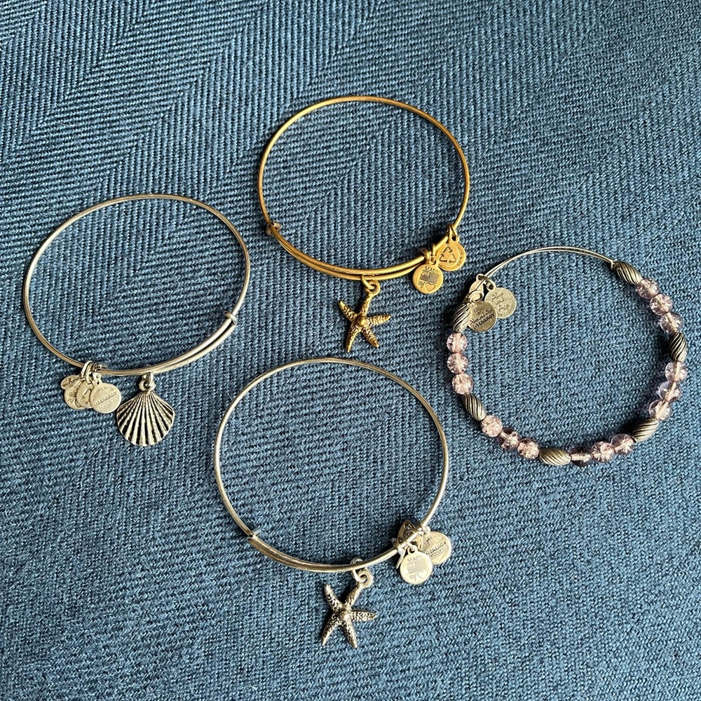Alex and Ani Assortment Bangles